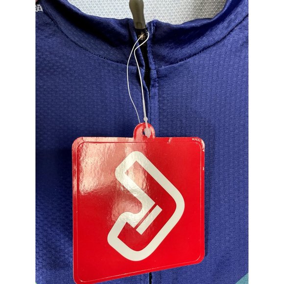 Jackroo - Men's Cycling Jersey - Coda Logo Blue/Green - Size XL *New With Tags* - Picture 4 of 5